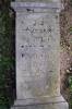 "Here lies the childbearing? woman, the married Channah / Hannah daughter of R. Lejb Perliker Preloker, wife of Wolf Figowski. She died in the 37 year of her life on Sunday 3rd Kislev 5657. May her soul be bound in the bond of everlasting life." (szpekh@cwu.edu)